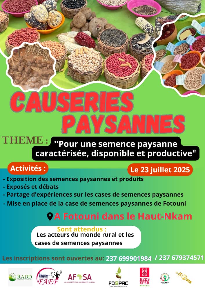 LES CAUSERIES PAYSANNES DE FOTOUNI
