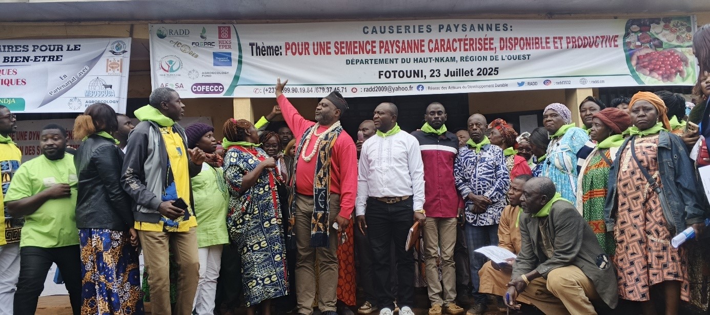 CAUSERIES PAYSANNES A FOTOUNI : Conserver les Semences Locales pour une Agriculture Durable et Résiliente.