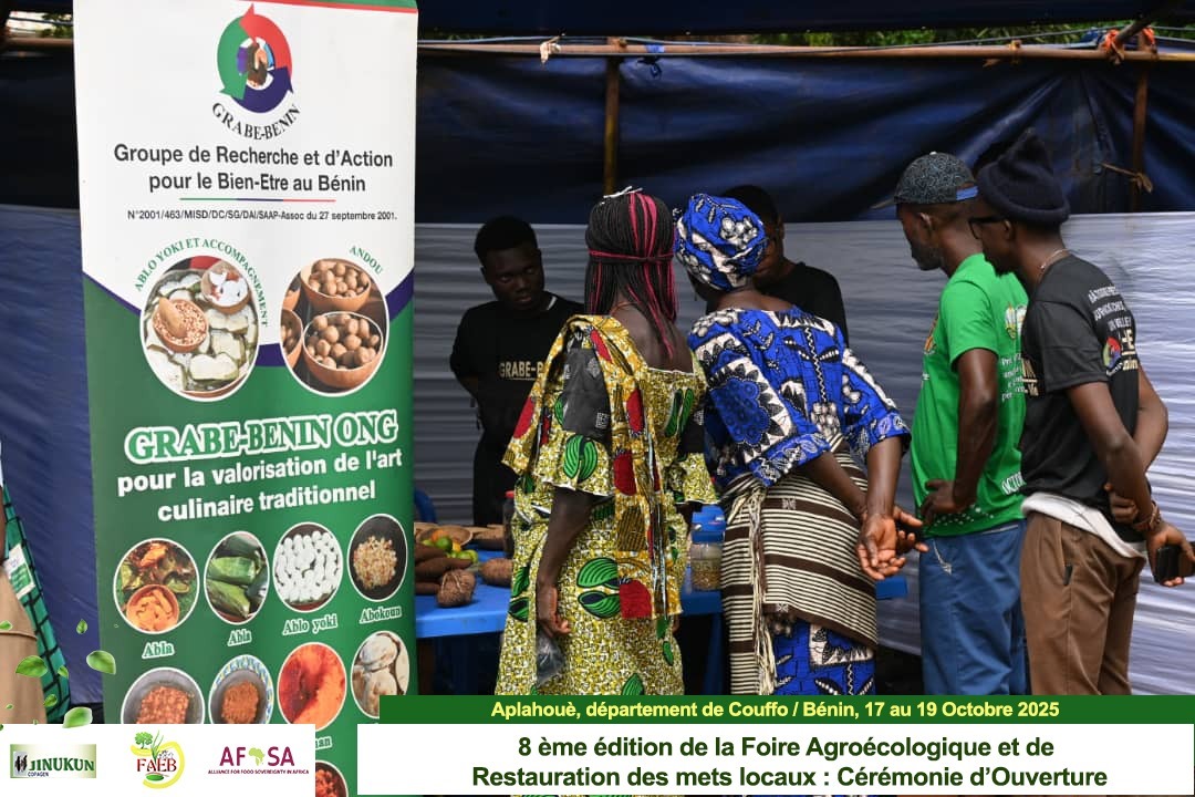 COMPTE RENDU DE LA PARTICIPATION DU RADD A LA 8EME EDITION DE LA FOIRE SEMENCIERE AGROECOLOGIQUE ET DE RESTAURATION DES METS LOCAUX EN VOIE DE DISPARITION