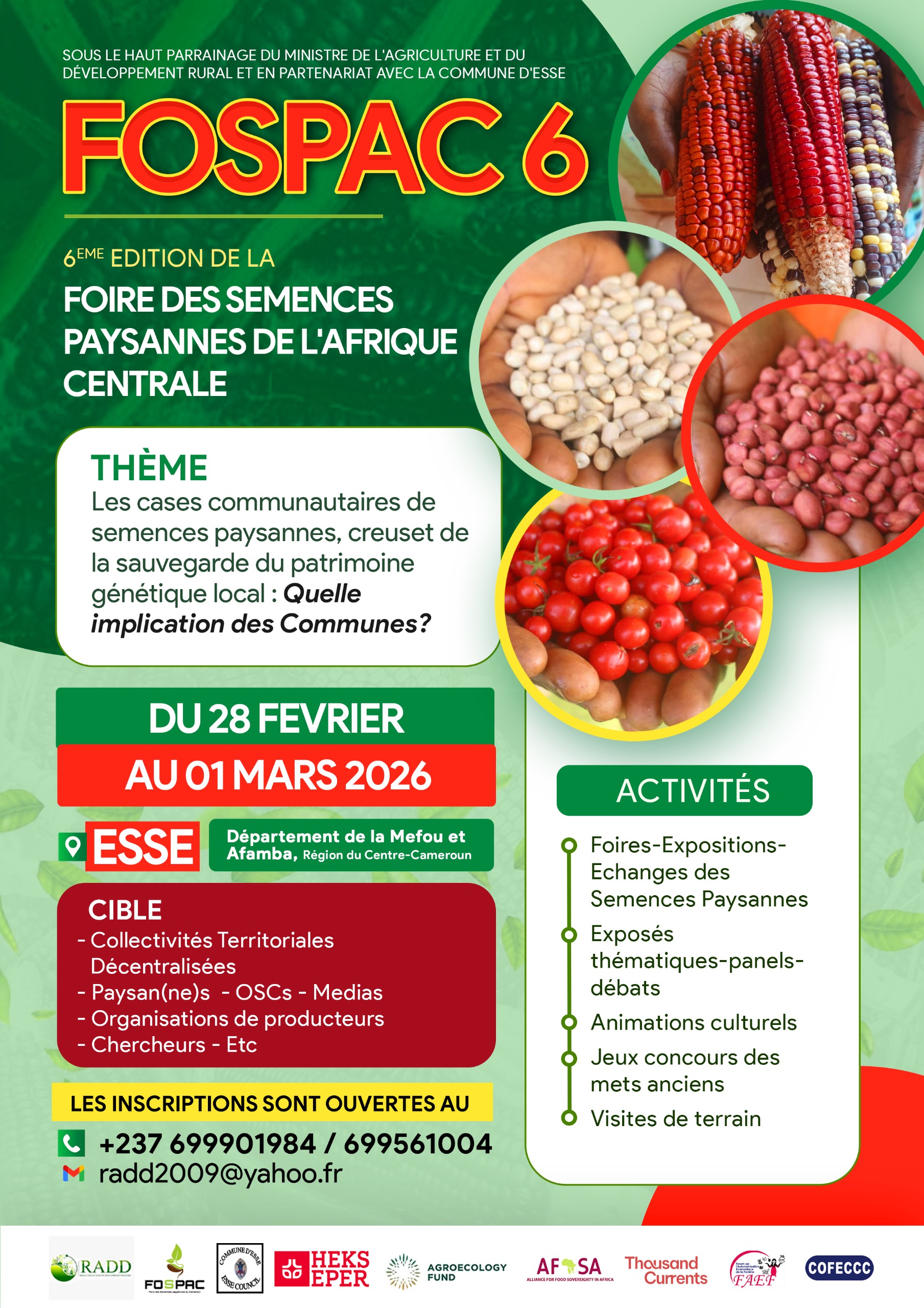 TOP C’EST PARTI, LA FOSPAC 6 EST LANCÉE.